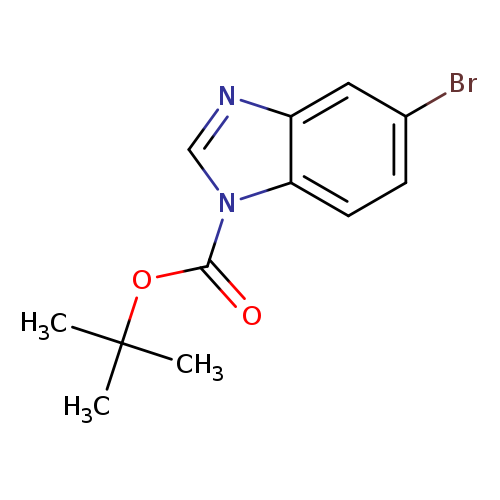 Brc1ccc2c(c1)ncn2C(=O)OC(C)(C)C