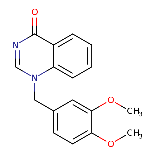 COc1cc(ccc1OC)Cn1cnc(=O)c2c1cccc2