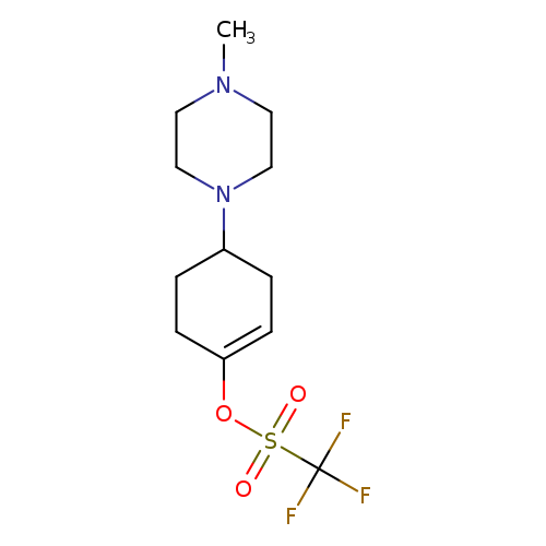 CN1CCN(CC1)C1CCC(=CC1)OS(=O)(=O)C(F)(F)F
