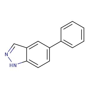 c1ccc(cc1)c1ccc2c(c1)cn[nH]2