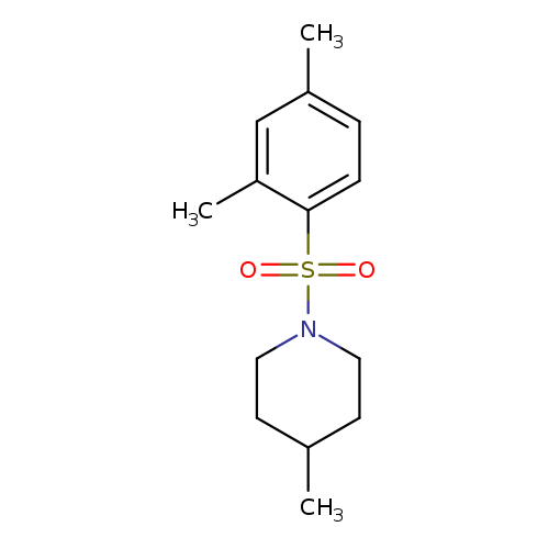 CC1CCN(CC1)S(=O)(=O)c1ccc(cc1C)C