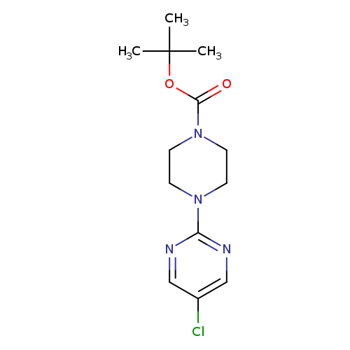 O=C(N1CCN(CC1)c1ncc(cn1)Cl)OC(C)(C)C