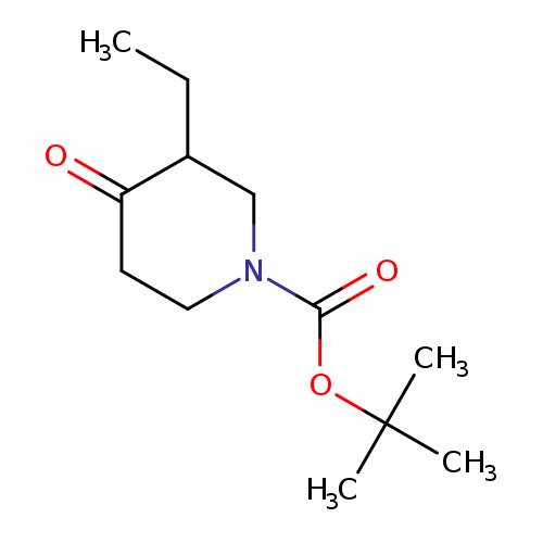 CCC1CN(CCC1=O)C(=O)OC(C)(C)C