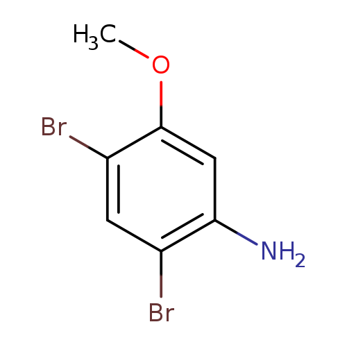 COc1cc(N)c(cc1Br)Br