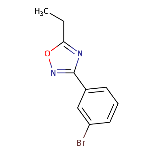 CCc1onc(n1)c1cccc(c1)Br