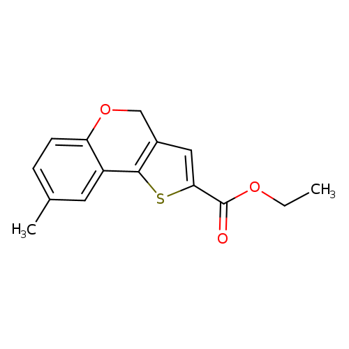 CCOC(=O)c1cc2c(s1)c1cc(C)ccc1OC2
