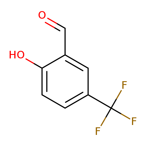 O=Cc1cc(ccc1O)C(F)(F)F