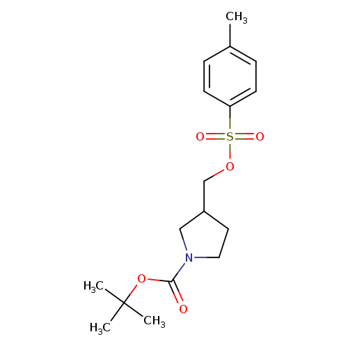 Cc1ccc(cc1)S(=O)(=O)OCC1CCN(C1)C(=O)OC(C)(C)C