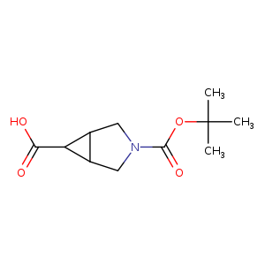 O=C(N1CC2C(C1)C2C(=O)O)OC(C)(C)C