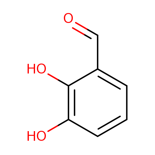 O=Cc1cccc(c1O)O