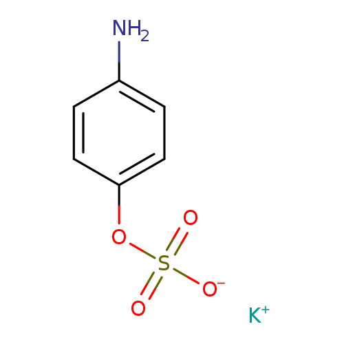Nc1ccc(cc1)OS(=O)(=O)[O-].[K+]
