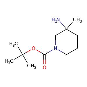 O=C(N1CCCC(C1)(C)N)OC(C)(C)C