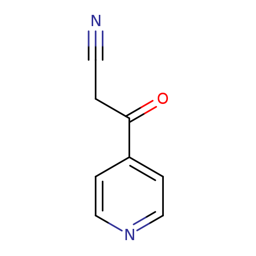 N#CCC(=O)c1ccncc1