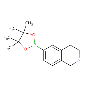 CC1(C)OB(OC1(C)C)c1ccc2c(c1)CCNC2