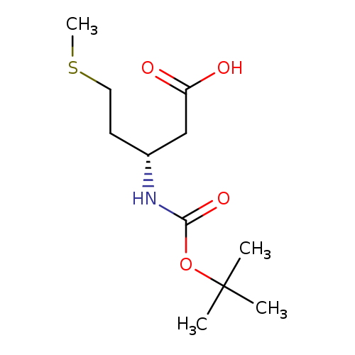CSCC[C@@H](NC(=O)OC(C)(C)C)CC(=O)O
