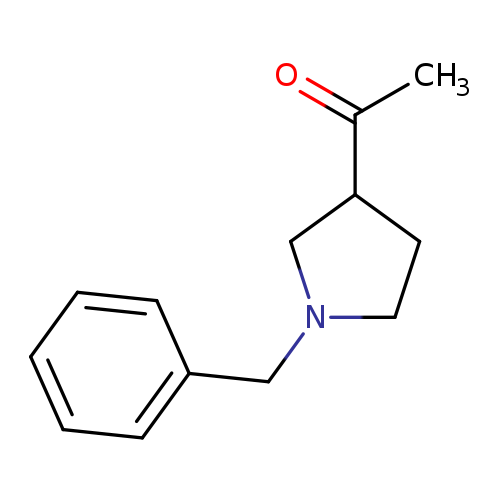 CC(=O)C1CCN(C1)Cc1ccccc1