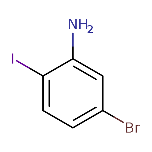 Brc1ccc(c(c1)N)I