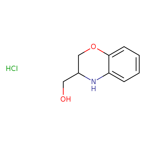 OCC1COc2c(N1)cccc2.Cl
