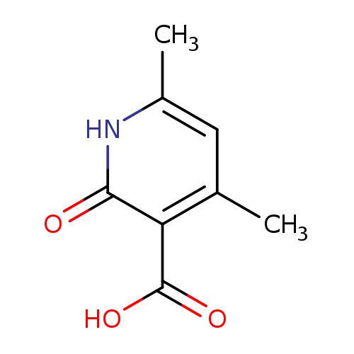 Cc1cc(C)[nH]c(=O)c1C(=O)O