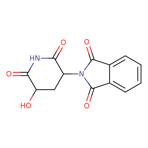 OC1CC(C(=O)NC1=O)N1C(=O)c2c(C1=O)cccc2