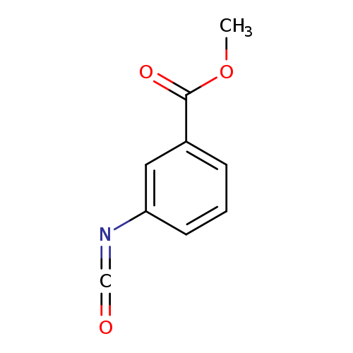 O=C=Nc1cccc(c1)C(=O)OC