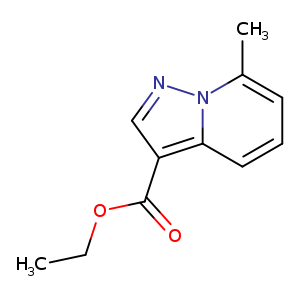 CCOC(=O)c1cnn2c1cccc2C