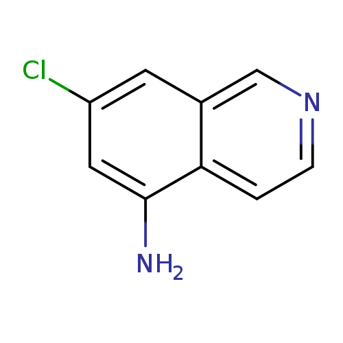 Clc1cc2cnccc2c(c1)N