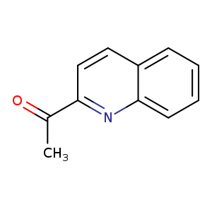 CC(=O)c1ccc2c(n1)cccc2