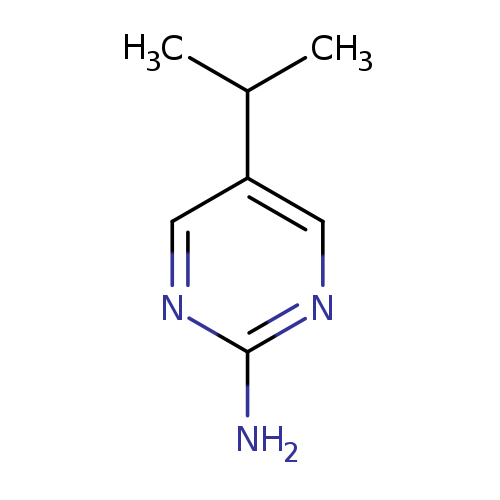 CC(c1cnc(nc1)N)C