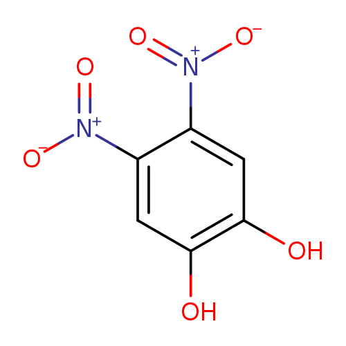 Oc1cc([N+](=O)[O-])c(cc1O)[N+](=O)[O-]