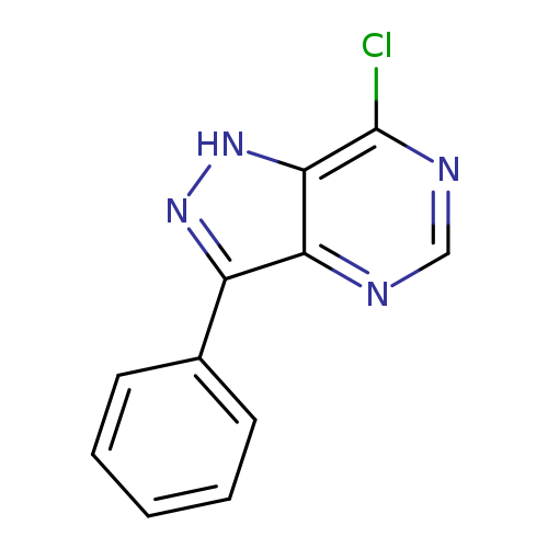 Clc1ncnc2c1[nH]nc2c1ccccc1