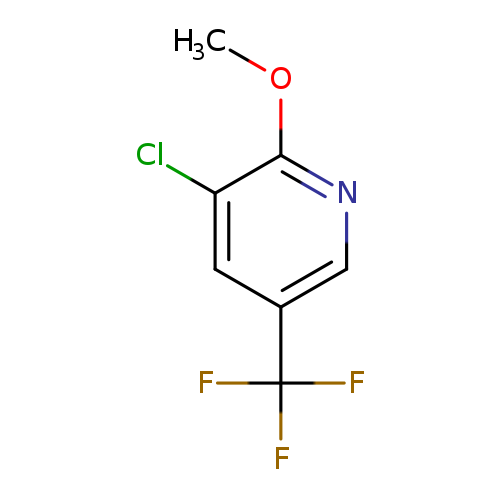 COc1ncc(cc1Cl)C(F)(F)F