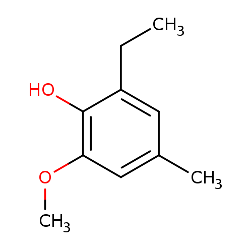 CCc1cc(C)cc(c1O)OC