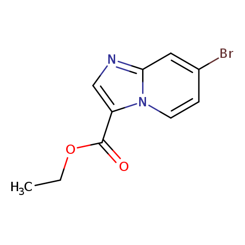 CCOC(=O)c1cnc2n1ccc(c2)Br