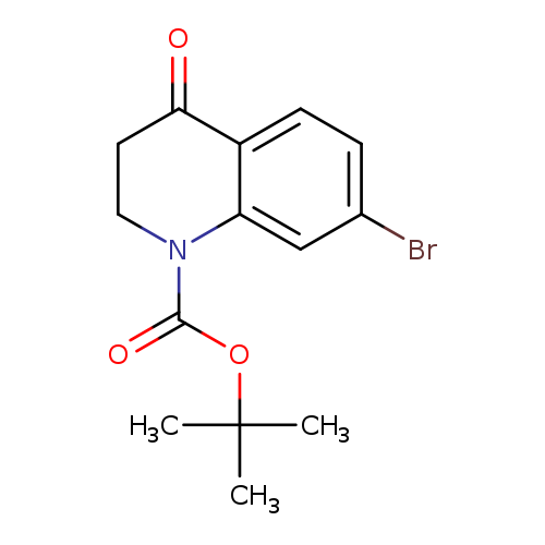 O=C(N1CCC(=O)c2c1cc(Br)cc2)OC(C)(C)C