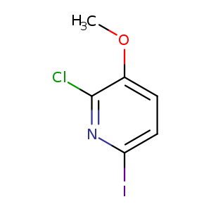COc1ccc(nc1Cl)I