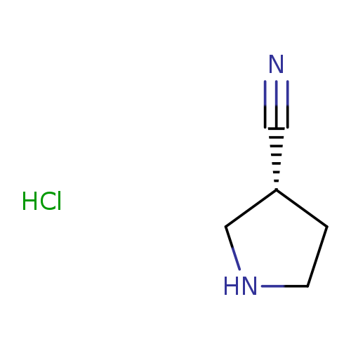 N#C[C@H]1CNCC1.Cl