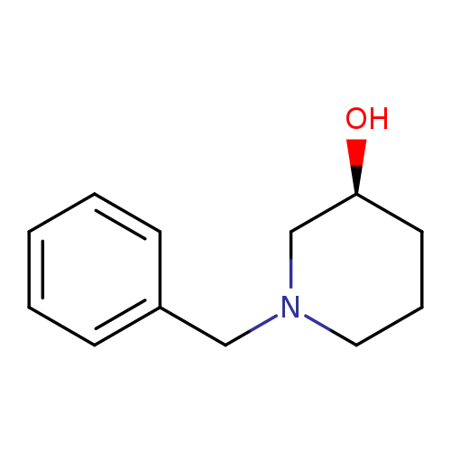 O[C@H]1CCCN(C1)Cc1ccccc1