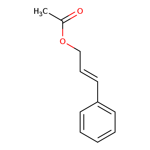 CC(=O)OC/C=C/c1ccccc1