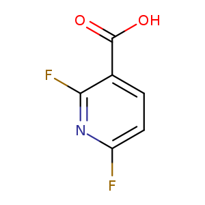 OC(=O)c1ccc(nc1F)F