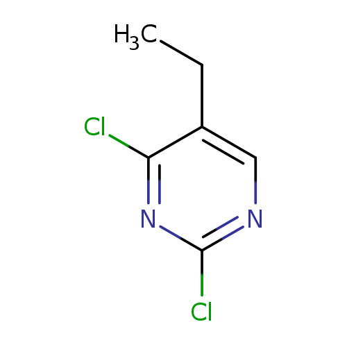 CCc1cnc(nc1Cl)Cl