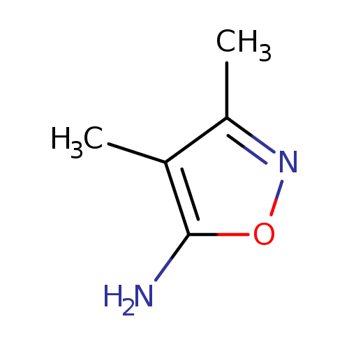 Cc1noc(c1C)N