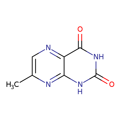 Cc1cnc2c(n1)[nH]c(=O)[nH]c2=O