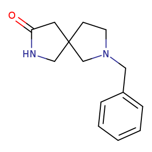 O=C1NCC2(C1)CCN(C2)Cc1ccccc1
