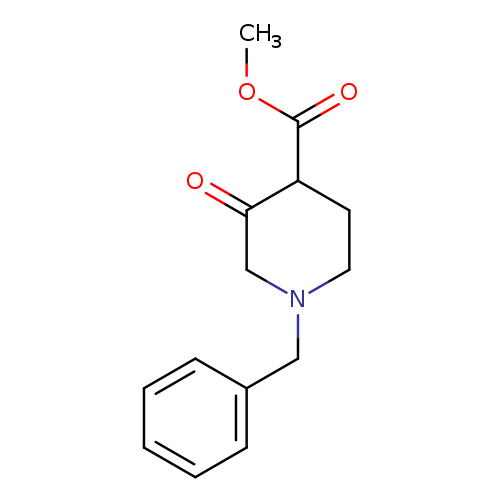 COC(=O)C1CCN(CC1=O)Cc1ccccc1