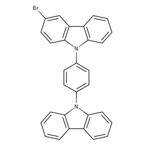 Brc1ccc2c(c1)c1ccccc1n2c1ccc(cc1)n1c2ccccc2c2c1cccc2