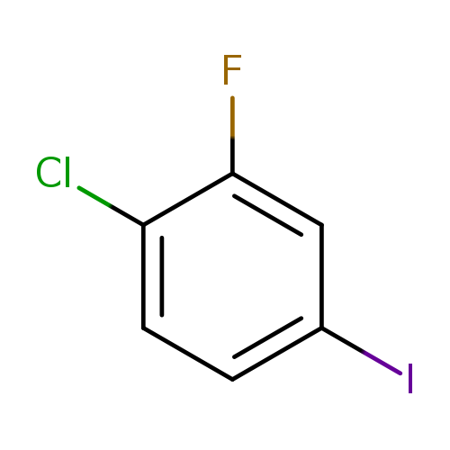 Ic1ccc(c(c1)F)Cl