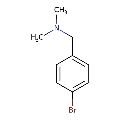 CN(Cc1ccc(cc1)Br)C