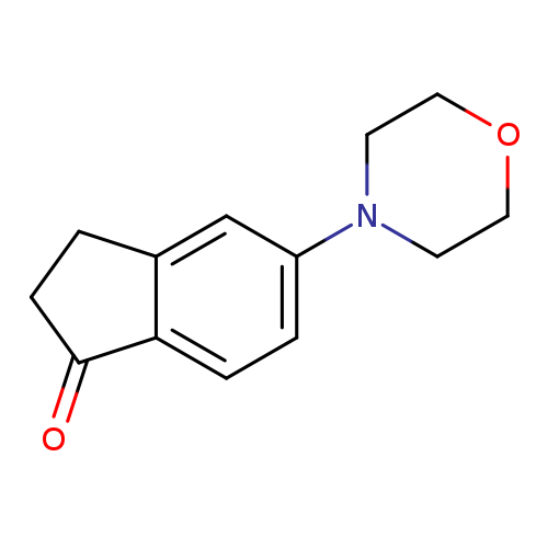 O=C1CCc2c1ccc(c2)N1CCOCC1