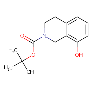 O=C(N1CCc2c(C1)c(O)ccc2)OC(C)(C)C
